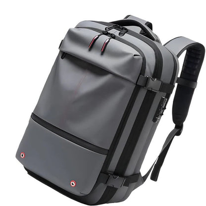 Smart Travel Backpack with Space-Saving Compression System