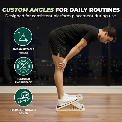 Versatile Adjustable Slant Board for Precision Stretching