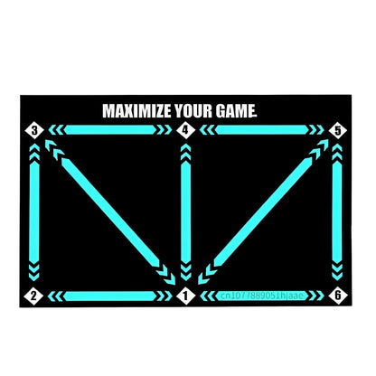 Soccer Skills Development Mat with Interactive Video Coaching