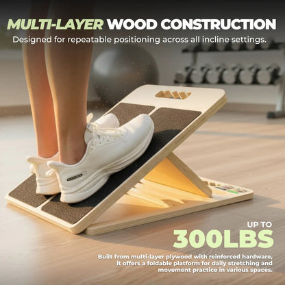 Versatile Adjustable Slant Board for Precision Stretching