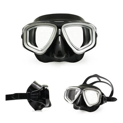 Premium Dive Mask with Adjustable Silicone Seal for Clear Vision