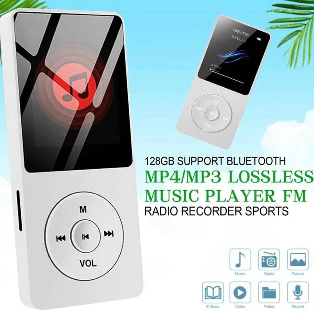Portable Media Hub with Bluetooth and 1.8-Inch Display