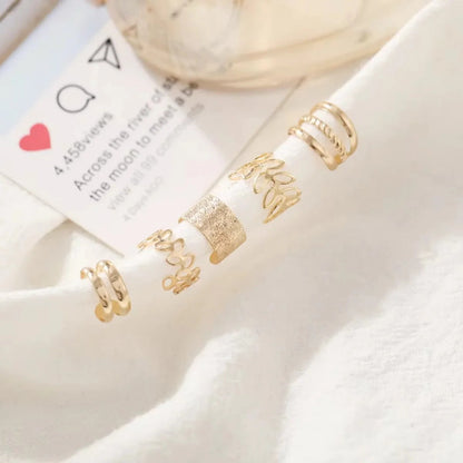 Nature-Inspired Clip-On Ear Cuffs for Effortless Style