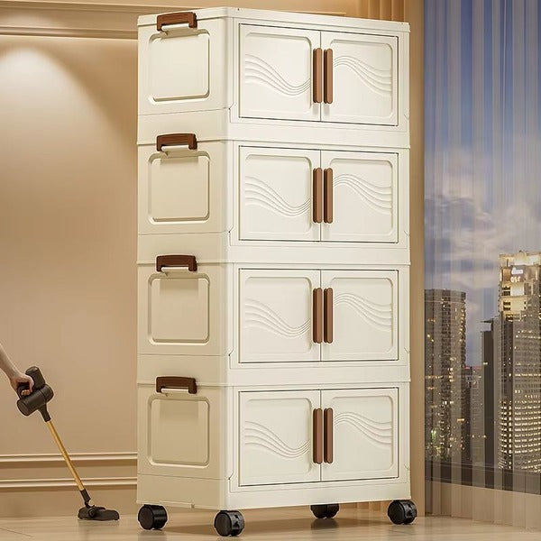 Versatile Stackable Storage Bins with Easy-Access Lids