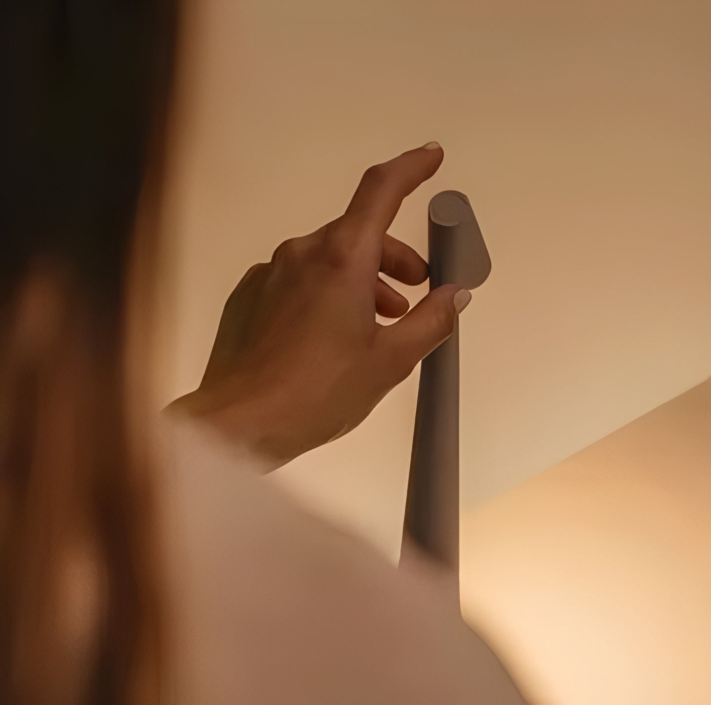 Portable Touch-Control LED Lamp with Adjustable Brightness