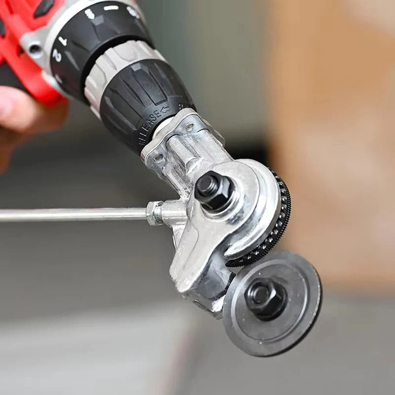 Ultimate Metal Cutting Drill Attachment for Flawless Edges