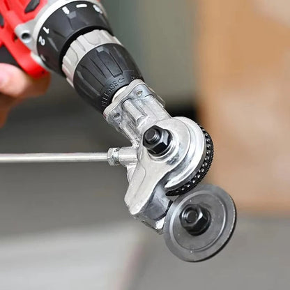 Ultimate Metal Cutting Drill Attachment for Flawless Edges