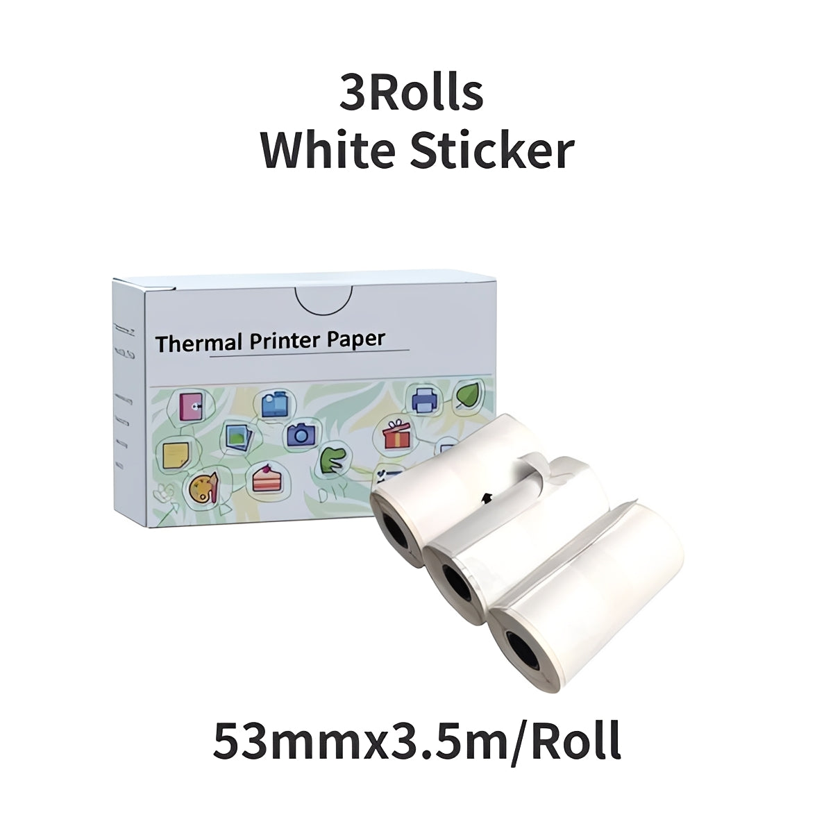 Portable Bluetooth Label and Sticker Printer for Instant Memories