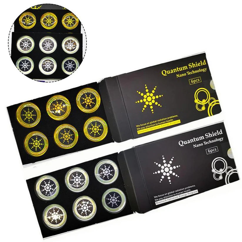 Universal Protection Stickers for Your Electronics, 6-Pack