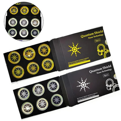 Universal Protection Stickers for Your Electronics, 6-Pack
