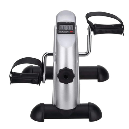 Compact Under-Desk Cycle Trainer with Adjustable Resistance and Display