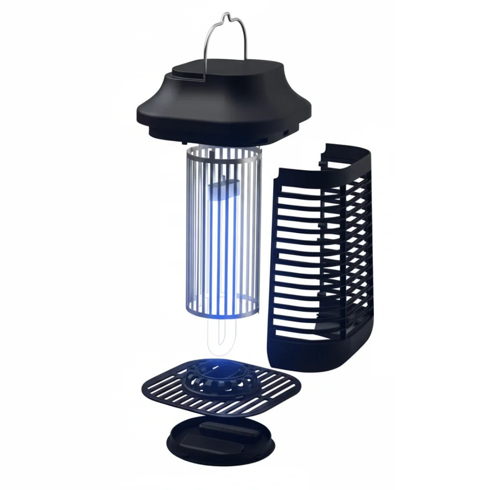 Smart Bug Zapper with High-Efficiency UV Light for Outdoor Use