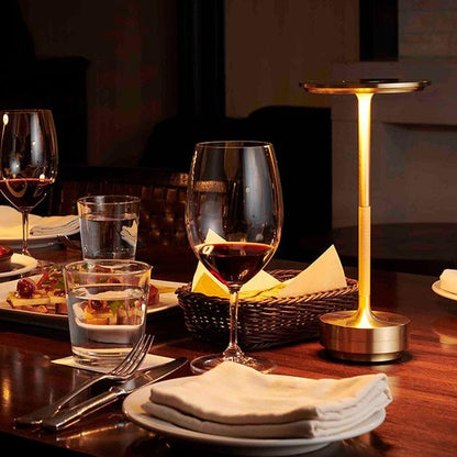 Rechargeable Touch-Controlled Table Lamp with Dimming Feature