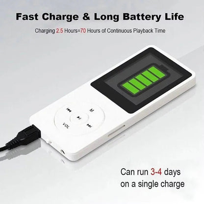 Portable Media Hub with Bluetooth and 1.8-Inch Display