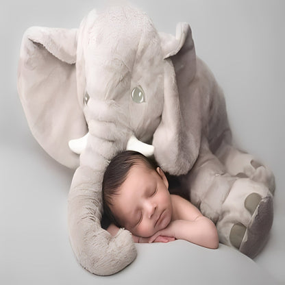 Cozy Elephant Cuddle Pillow for Playtime and Relaxation