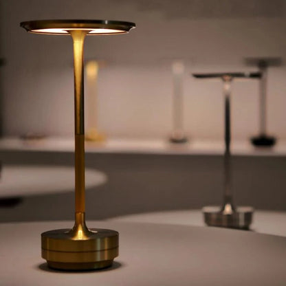 Rechargeable Touch-Controlled Table Lamp with Dimming Feature