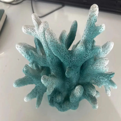 Vibrant Reef Decor for Aquariums - Eco-Friendly Resin Design