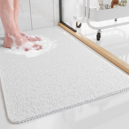 Anti-Slip Bath Mat with Soft, Absorbent Surface
