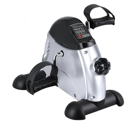 Compact Under-Desk Cycle Trainer with Adjustable Resistance and Display