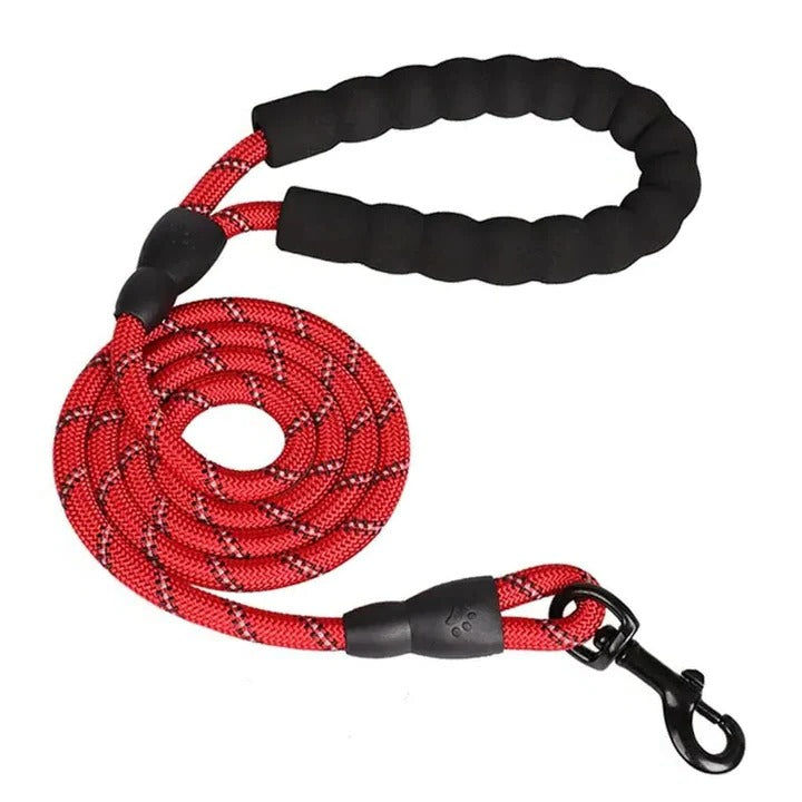 Comfort Grip Reflective Dog Leash for Enhanced Control