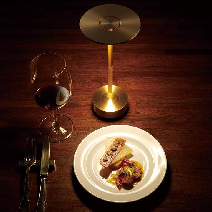 Rechargeable Touch-Controlled Table Lamp with Dimming Feature