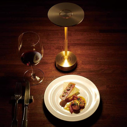 Rechargeable Touch-Controlled Table Lamp with Dimming Feature