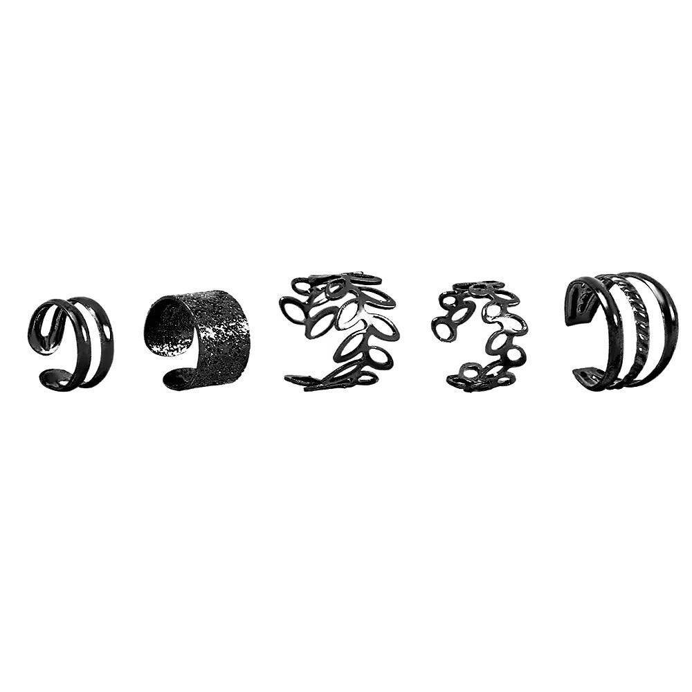 Nature-Inspired Clip-On Ear Cuffs for Effortless Style