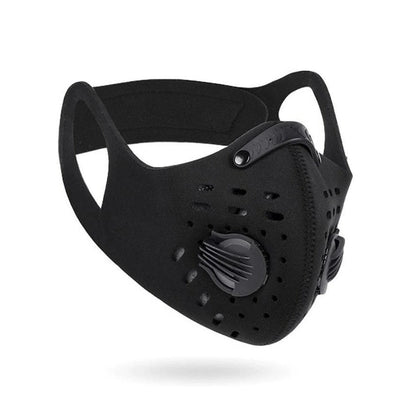 Eco-Friendly Reusable Face Mask with Adjustable Fit & Filters