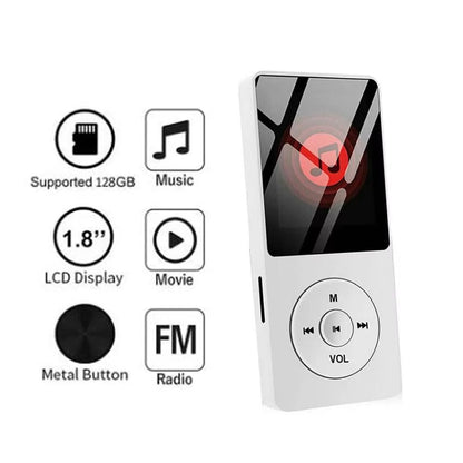 Portable Media Hub with Bluetooth and 1.8-Inch Display