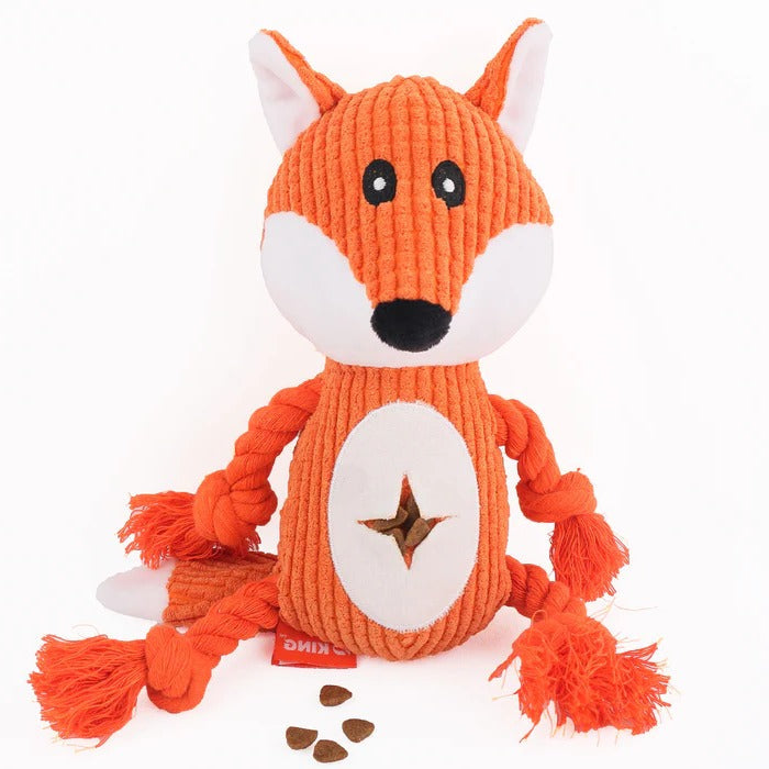 Durable Denim Chew Toy for Energetic Pups