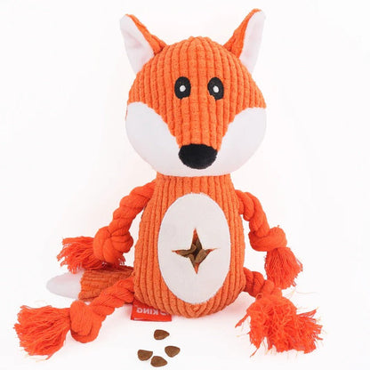Durable Denim Chew Toy for Energetic Pups