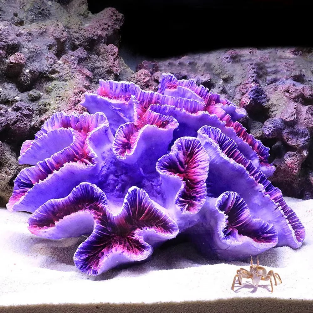 Vibrant Reef Decor for Aquariums - Eco-Friendly Resin Design
