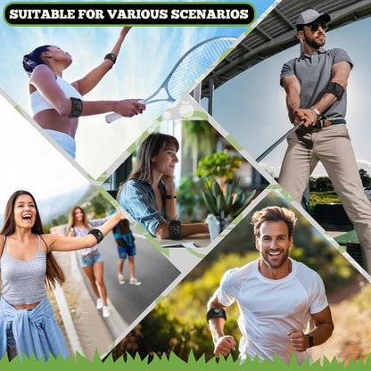 Customizable Elbow Support Strap with Easy Compression Control