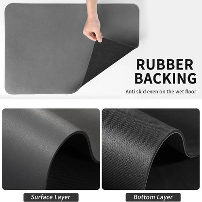 Quick-Dry Kitchen Dish Mat for Effortless Cleanup