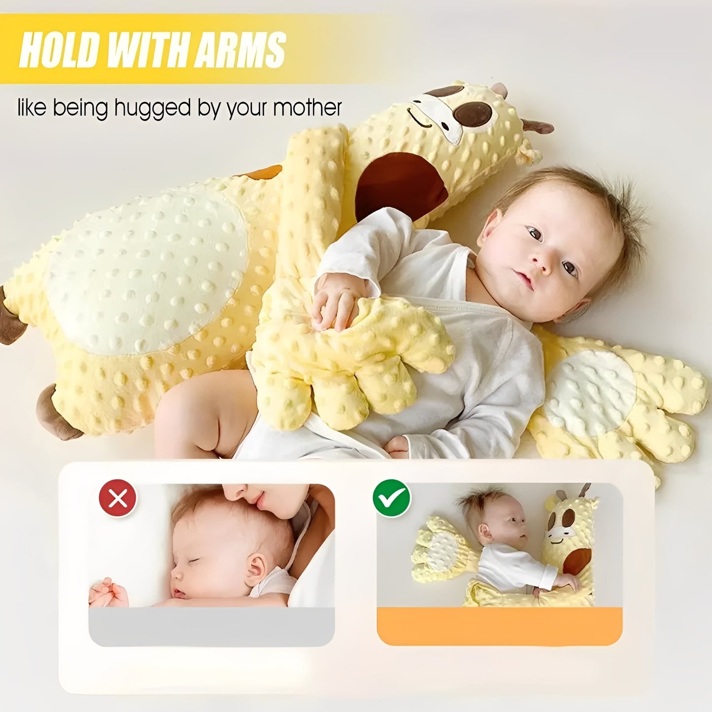 Gentle Comfort Sleep Assistant with Adjustable Tapping Motion