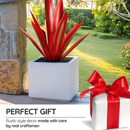 Stylish Metal Agave-Inspired Garden Ornament for Any Space