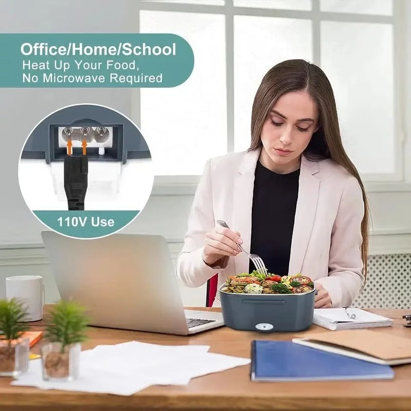 Versatile Heated Lunch Carrier for Home and On-the-Go
