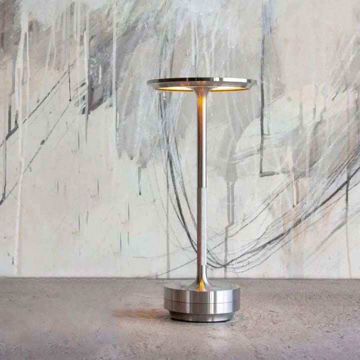 Rechargeable Touch-Controlled Table Lamp with Dimming Feature