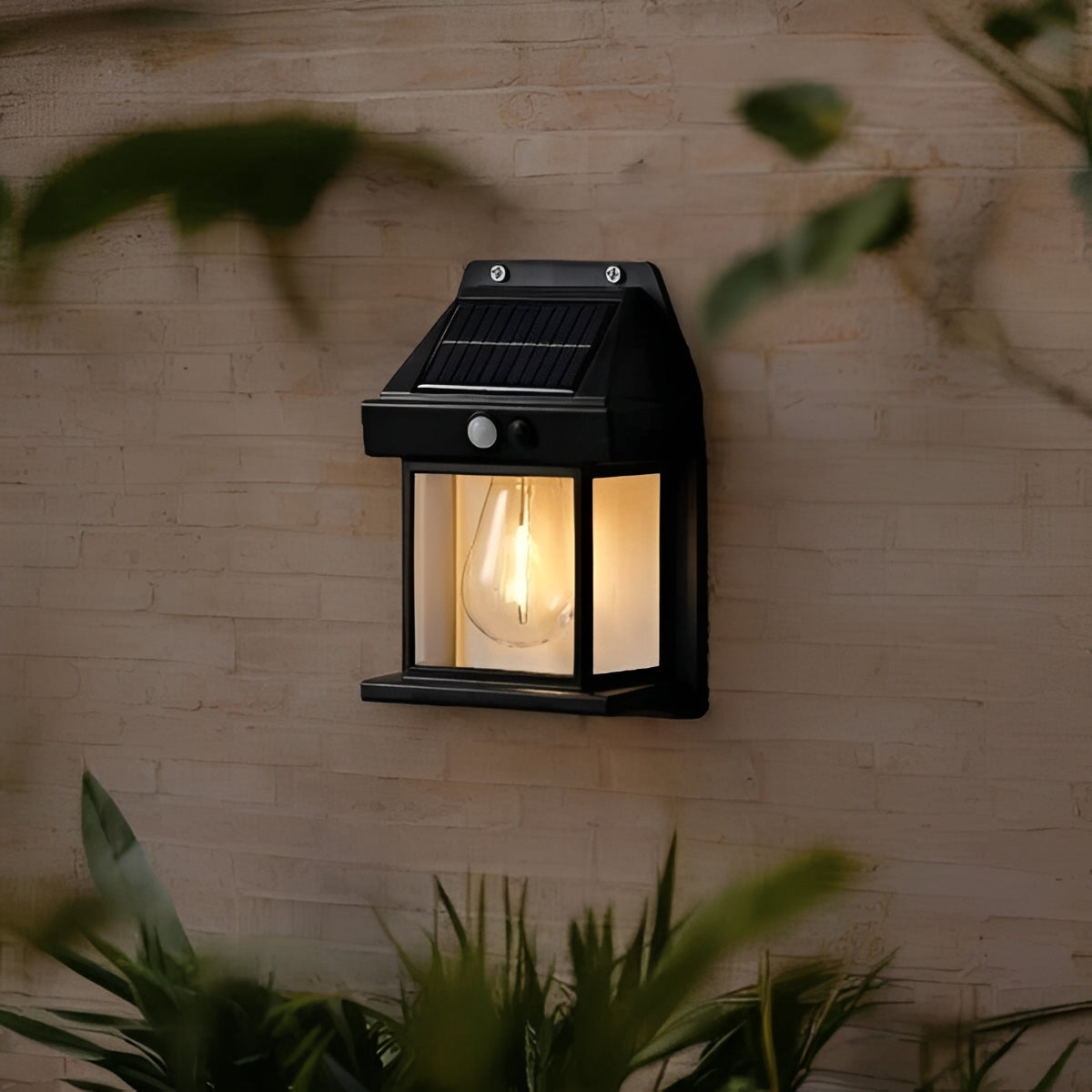 Eco-Friendly Solar-Powered LED Security Light with Motion Detection