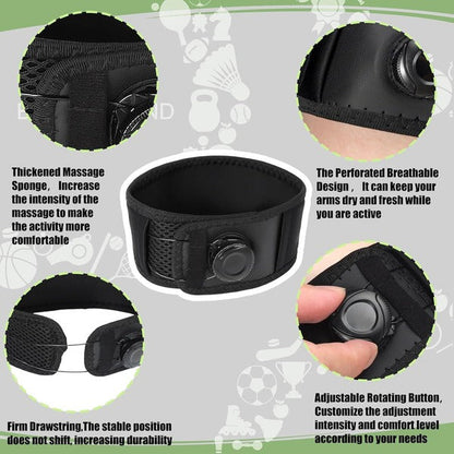 Customizable Elbow Support Strap with Easy Compression Control