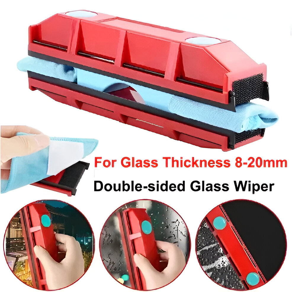 Magnetic Dual-Sided Window Cleaner for Streak-Free Shine