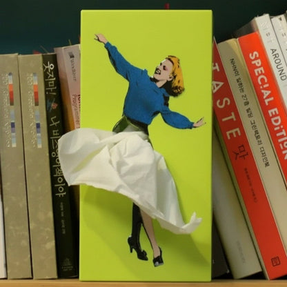 Charming Tissue Holder with Skirt Design for Your Home