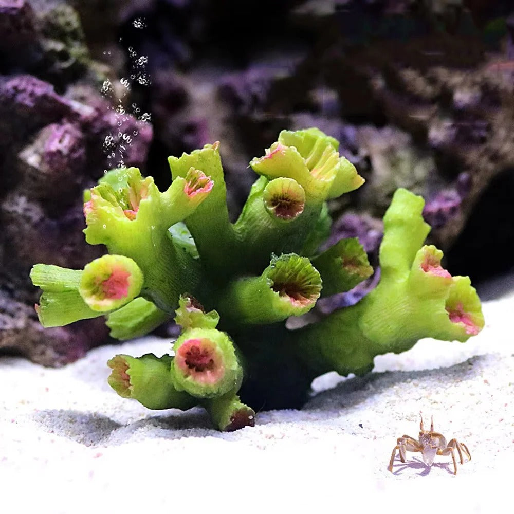 Vibrant Reef Decor for Aquariums - Eco-Friendly Resin Design