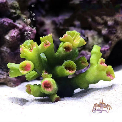 Vibrant Reef Decor for Aquariums - Eco-Friendly Resin Design