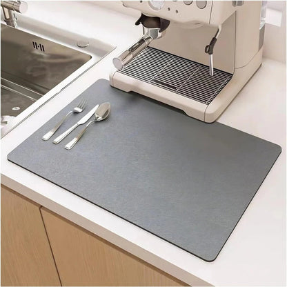 Quick-Dry Kitchen Dish Mat for Effortless Cleanup