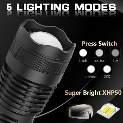 Versatile Rechargeable LED Lantern with Adjustable Brightness