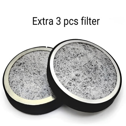 Compact Smokeless Ashtray with Advanced Filtration System