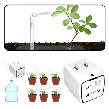 Smart Irrigation System with 20 Adjustable Drip Points