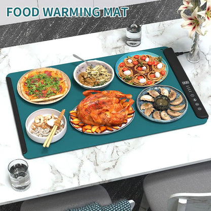 Smart Heat Food Warmer Mat with Custom Temperature Settings