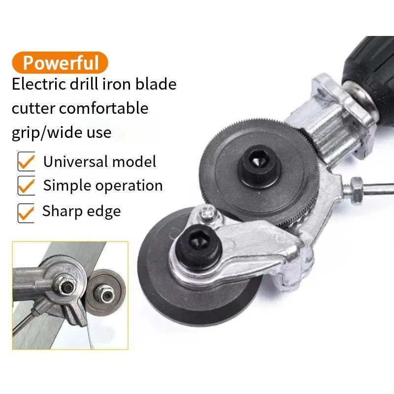 Ultimate Metal Cutting Drill Attachment for Flawless Edges